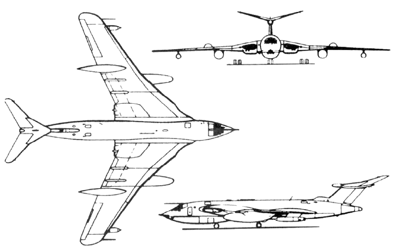 Handley Page Victor drawings